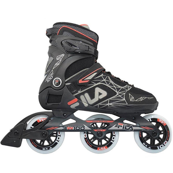 FILA SKATES LEGACY PRO 100 INLINE SKATES BLACK/RED